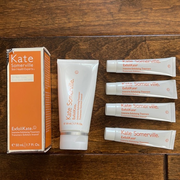 NIB Kate Somerville Exfolikate Exfoliating Facial Treatment Bundle Full Size